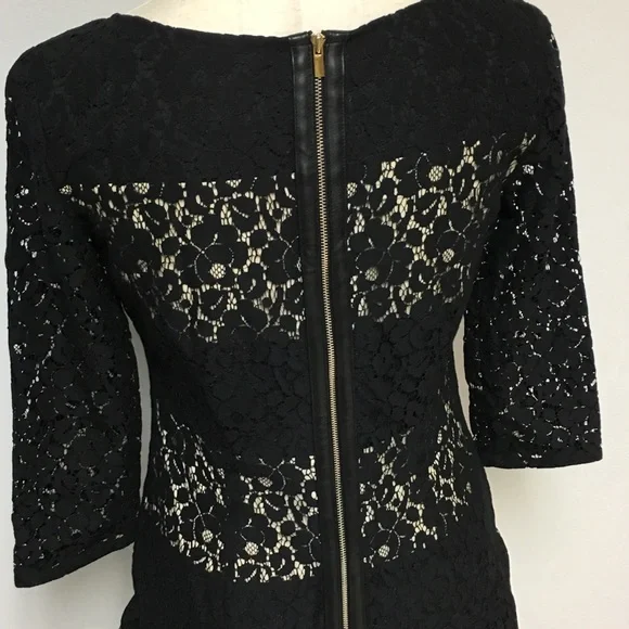 Ann Taylor Crochet Knit Lace Drop Waist Dress - Picture 8 of 10